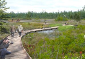 Bonnie Hawksworth presents a real-world fundraising and engagement case study about crowdfunding the Lydick Bog boardwalk project.